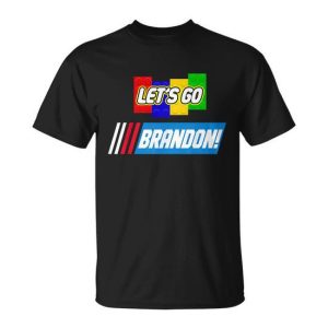 Lets Go Brandon Racing Biden Chant Spoof Logo Unisex T-Shirt