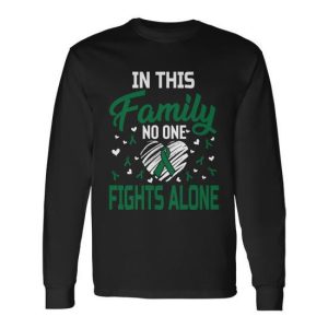 Liver Cancer In This No One Fights Alone Long Sleeve T-Shirt