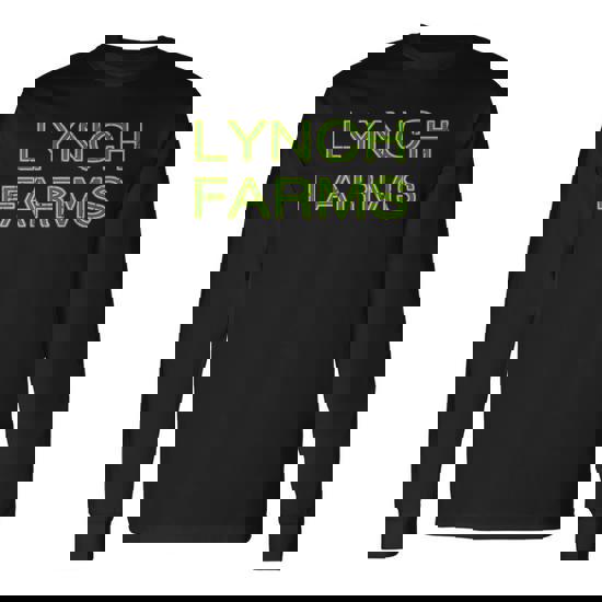 Lynch Farms Squad Family Reunion Last Name Team Long Sleeve T-Shirt