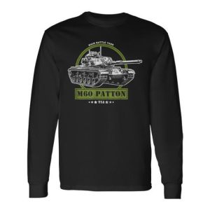 M60 Patton Main Battle Tank Long Sleeve T-Shirt