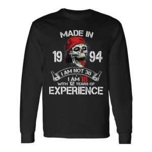 Made In 1994 Long Sleeve T-Shirt