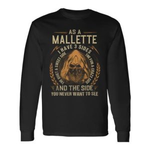 Mallette Name Shirt Mallette Name V3 Long Sleeve T-Shirt