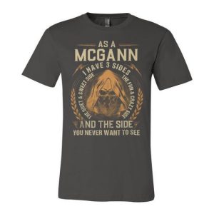 Mcgann Name Shirt Mcgann Family Name V2 Unisex Jersey Short Sleeve Crewneck Tshirt