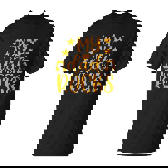 My Dad Rocks Musicial Unisex T-Shirt