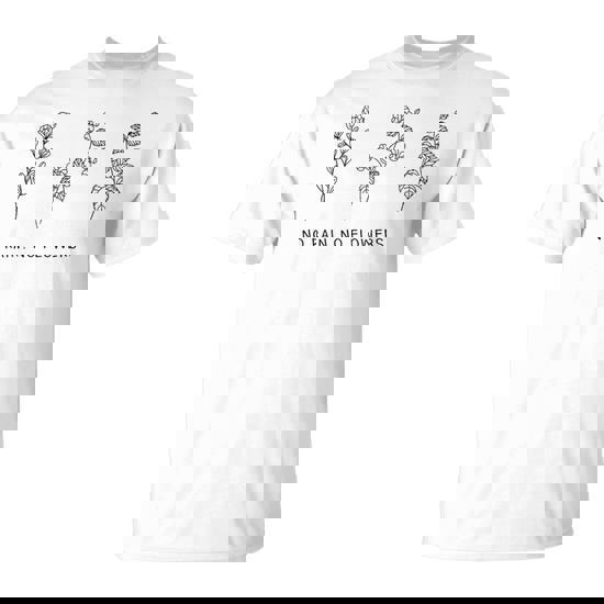 No Rain No Flowers Cute Flowers T-Shirt