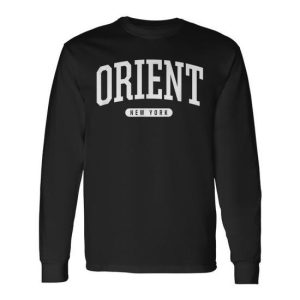 Orient New York T Orient Ny Usa Long Sleeve T-Shirt