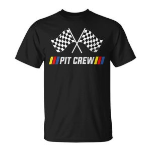 Pit Crew Race Car Parties Parents Pit Racing Drag Dress T-Shirt
