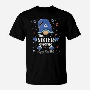 Sister Gnome Hanukkah Family T-Shirt