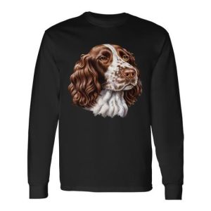 Springer Spaniel Dog V2 Long Sleeve T-Shirt