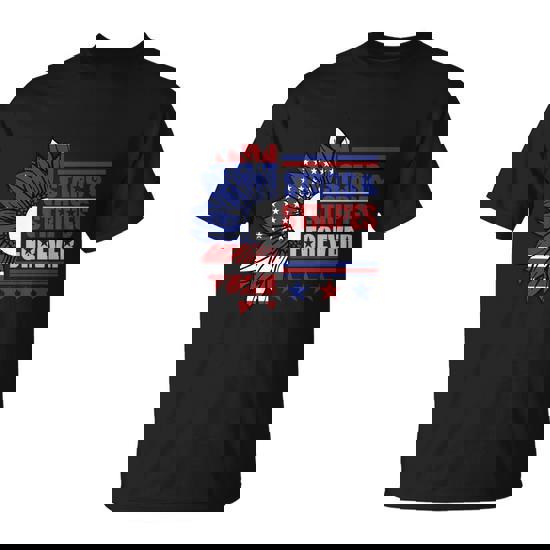 Stars Stripes Forever Sunflower America Flag 4Th Of July V2 Unisex T-Shirt