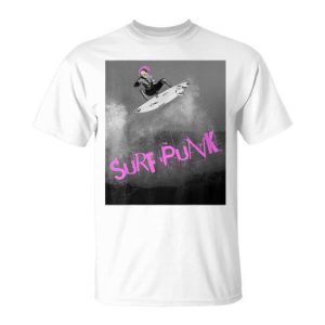 Surf Punk Violent Pink T-Shirt