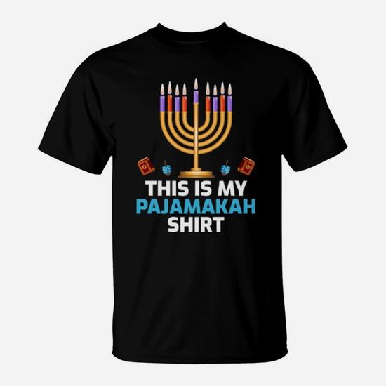 This Is My Pajamakah Hanukkah Pajama T-Shirt