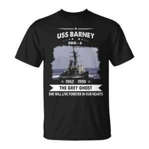 Uss Barney Ddg V2 Unisex T-Shirt