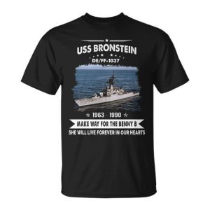 Uss Bronstein Ff 1037 De Unisex T-Shirt