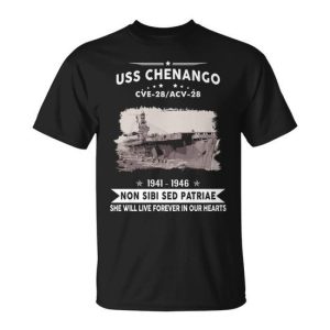 Uss Chenango Cve Unisex T-Shirt