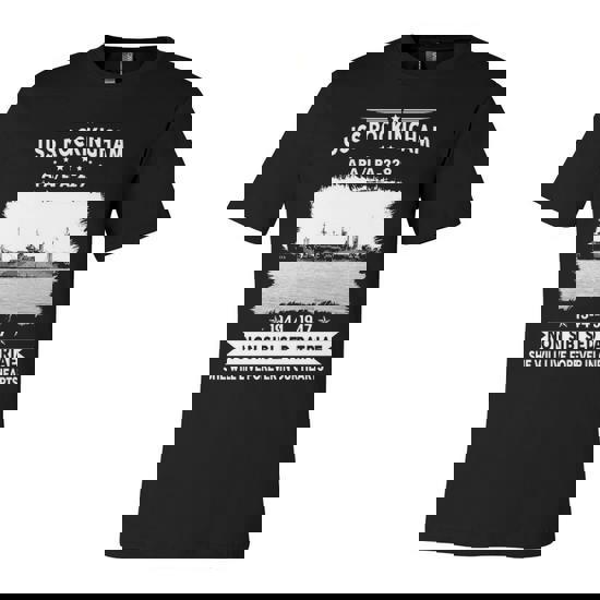 Uss Rockingham Apa Unisex Jersey Short Sleeve Crewneck Tshirt