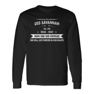 Uss Savannah Cl Long Sleeve T-Shirt