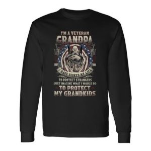 Im A Veteran Long Sleeve T-Shirt