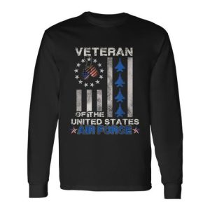 Veteran Of The United States Air Force Us Air Force Long Sleeve T-Shirt