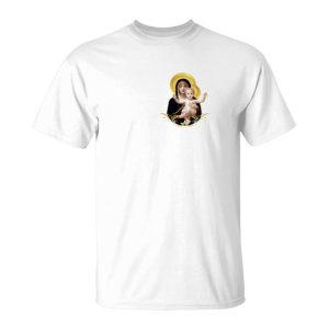 Virgin Mary Jesus Catholic Guadalupe Fatima Message T-Shirt