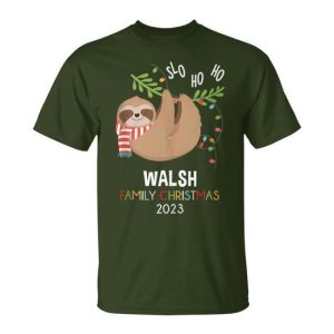 Walsh Family Name Walsh Family Christmas T-Shirt