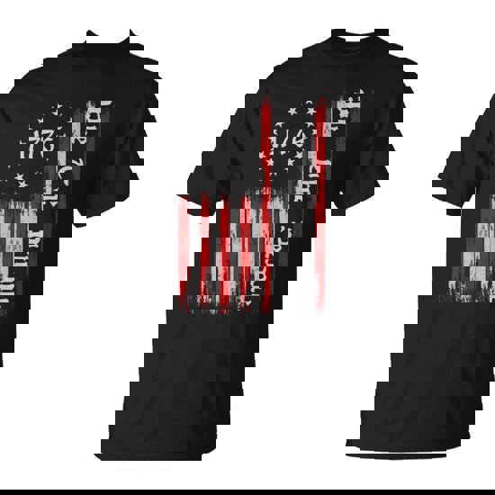 We The People 1776 Distressed Usa American Flag Tshirt Unisex T-Shirt