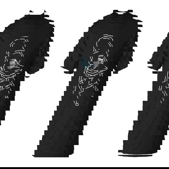 White Folding Chair T-Shirt