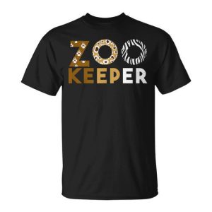 Zoo Keeper For Zoo Workers Animal Lovers Staff T-Shirt